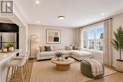 Virtually staged Family Room - 