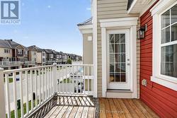 Entry to the deck - 