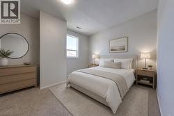 Unit 2. Visualization of 2nd bedroom with furniture. - 