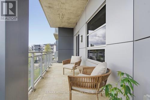 Wrap around balcony - kitchen to primary - 207 - 1705 Fiddlehead Place, London North (North R), ON - Outdoor With Balcony With Exterior