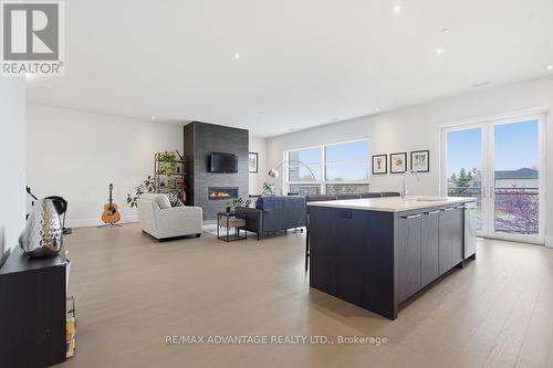 Open concept living, dining, kitchen - 207 - 1705 Fiddlehead Place, London North (North R), ON - Indoor
