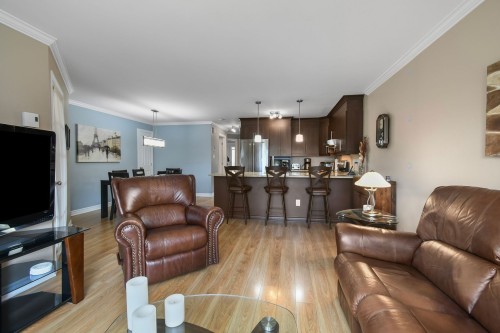 Salon - 3-5340 Rue De Leslie, Brossard, QC - Indoor Photo Showing Living Room