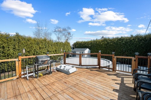 Piscine - 243 32E Avenue, Sainte-Marthe-Sur-Le-Lac, QC - Outdoor With Deck Patio Veranda