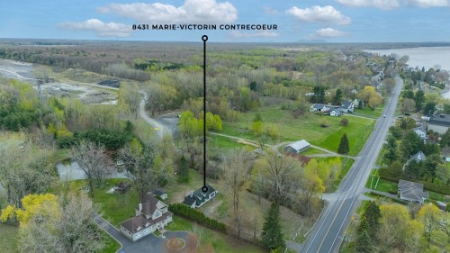 Photo aérienne - 8431 Route Marie-Victorin, Contrecoeur, QC -  With View
