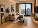 Living Room - 1810-1288 Av. Des Canadiens-De-Montréal, Montréal (Ville-Marie), QC  - Indoor Photo Showing Living Room 