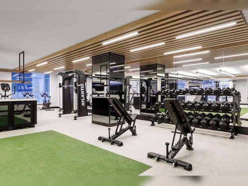 Exercise Room - 1628-1518 Rue Sherbrooke O., Montréal (Ville-Marie), QC - Indoor Photo Showing Gym Room