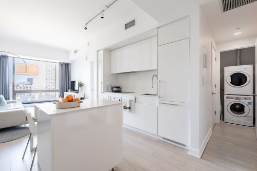 Kitchen - 1703-1288 Av. Des Canadiens-De-Montréal, Montréal (Ville-Marie), QC - Indoor