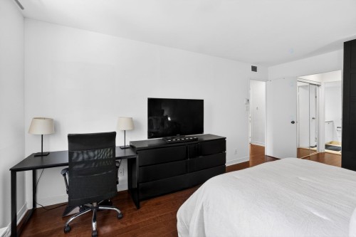 Chambre à coucher principale - 205-3455 Rue Drummond, Montréal (Ville-Marie), QC - Indoor Photo Showing Bedroom
