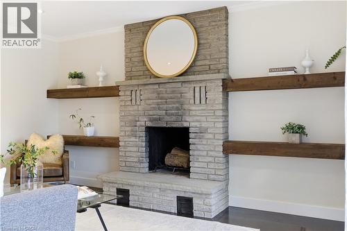 96 Gordon Street, Cambridge, ON - Indoor With Fireplace