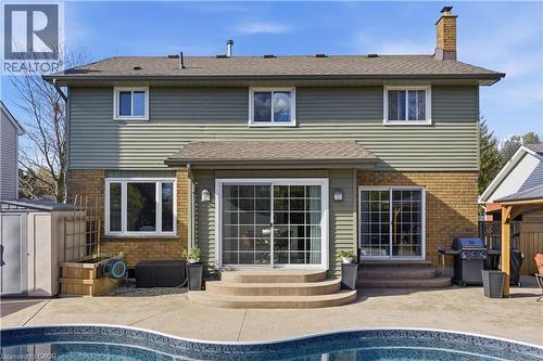 96 Gordon Street, Cambridge, ON - Outdoor With Above Ground Pool With Exterior