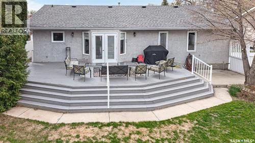 1666 Marshall Crescent, Moose Jaw, SK - Outdoor With Deck Patio Veranda