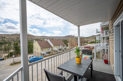 Balcony - B-729 Rue Principale, Saint-Sauveur, QC - Outdoor With Deck Patio Veranda With Exterior