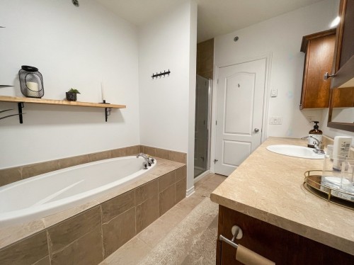 Master Bathroom - 202-124 Boul. De Bromont, Bromont, QC - Indoor Photo Showing Bathroom