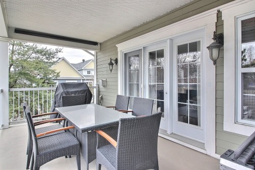 Patio - 202-124 Boul. De Bromont, Bromont, QC - Outdoor With Deck Patio Veranda With Exterior