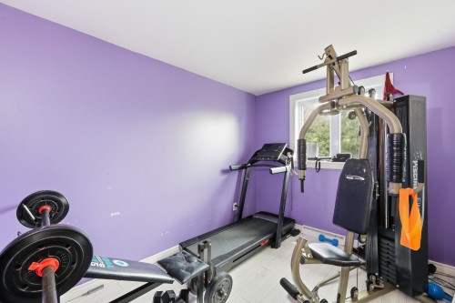 Chambre à coucher - 6315 Av. Pinard, Saint-Hyacinthe, QC - Indoor Photo Showing Gym Room