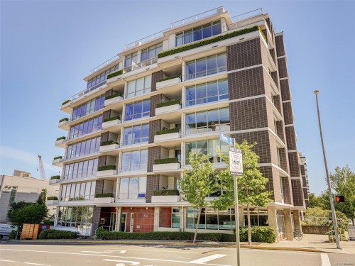 #105-399 Tyee Rd, Victoria, BC - Outdoor With Facade