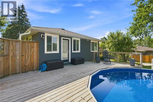 31 Algonquin Avenue, Flamborough, ON - Outdoor With Above Ground Pool With Exterior