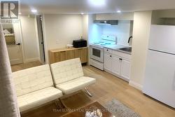 Separate suite with kitchen - 