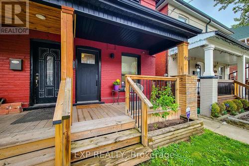 90 Gibson Avenue, Hamilton, ON - Outdoor With Deck Patio Veranda