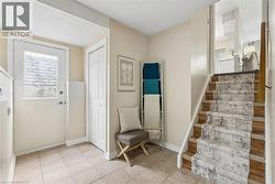 Separate Entry to Lower level with coat closet - 