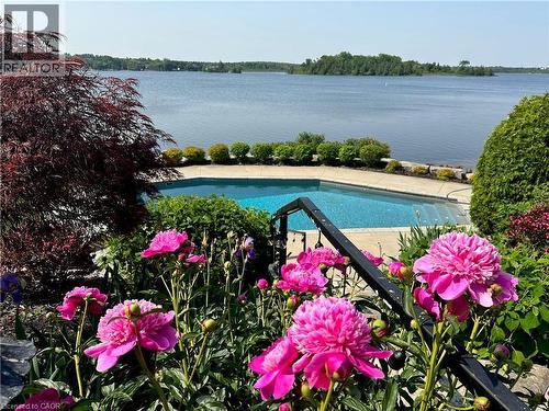 11 Lake Avenue, Cambridge, ON - Outdoor With Body Of Water With In Ground Pool With View