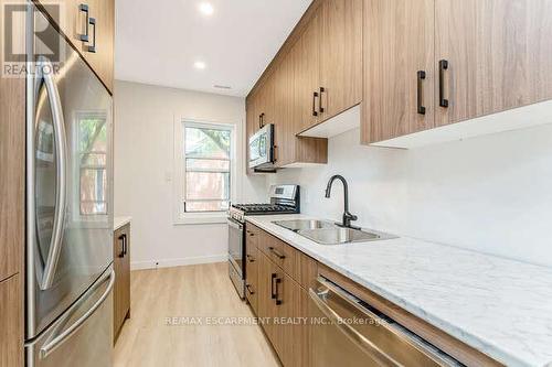 127 Victoria Avenue S, Hamilton, ON - Indoor Photo Showing Kitchen With Upgraded Kitchen
