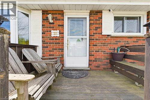 12 Mccammon Street, Paris, ON - Outdoor With Deck Patio Veranda With Exterior