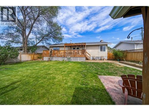 1125 Halston Avenue, Kamloops, BC - Outdoor With Deck Patio Veranda With Backyard