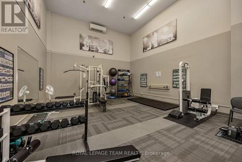 2309 - 1171 Ambleside Drive, Ottawa, ON - Indoor Photo Showing Gym Room