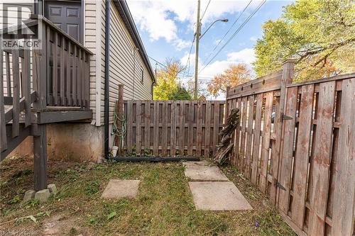 View of yard - 222 Kensington Avenue N, Hamilton, ON - Outdoor