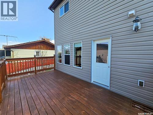 508 Thompson Street, Herbert, SK - Outdoor With Deck Patio Veranda With Exterior