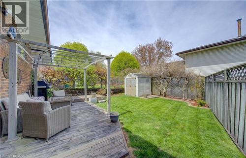 10 Bosworth Crescent, Kitchener, ON - Outdoor With Deck Patio Veranda