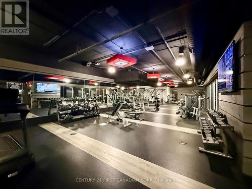 1711 - 1235 Richmond Street, London East (East B), ON - Indoor Photo Showing Gym Room