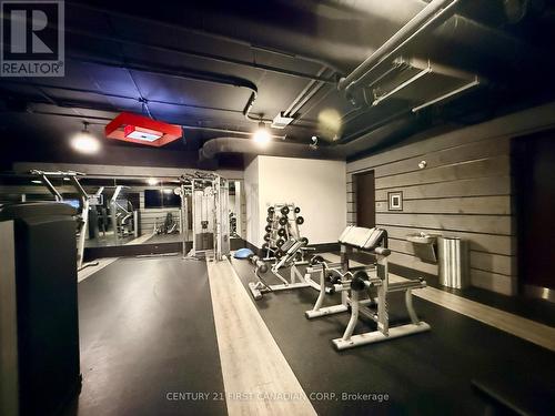 1711 - 1235 Richmond Street, London East (East B), ON - Indoor Photo Showing Gym Room