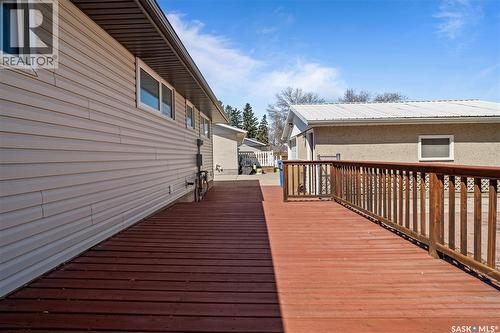 46 Hammond Road, Regina, SK - Outdoor With Deck Patio Veranda With Exterior