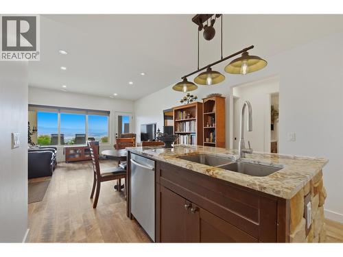 2200 Cortina Drive, Kelowna, BC - Indoor Photo Showing Kitchen With Double Sink
