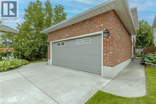 Garage with a gate - 32 Vineberg Drive, Hamilton, ON - Outdoor With Exterior