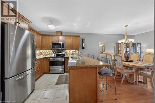 53 Hallmark Trail, Hamilton, ON - Indoor Photo Showing Kitchen With Stainless Steel Kitchen