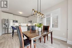 Eat in kitchen with backyard walkout. - 