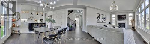 105 Morning Sparrow Drive, Vaughan, ON - Indoor With Fireplace