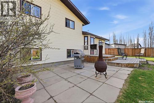 218 Ward Court, Saskatoon, SK - Outdoor With Deck Patio Veranda With Exterior