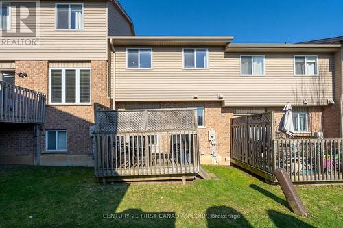 34 - 1320 Savannah Drive, London North (North C), ON - Outdoor With Deck Patio Veranda