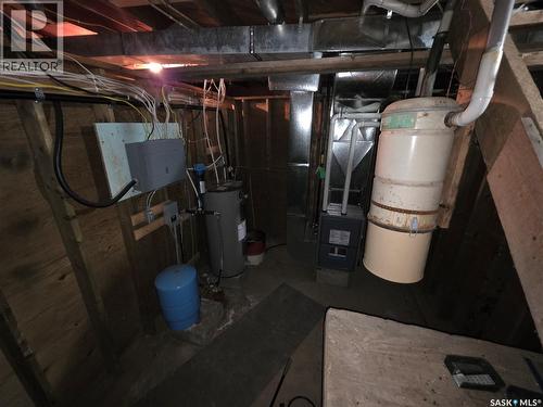 111 Warwick Street, Neville, SK - Indoor Photo Showing Basement