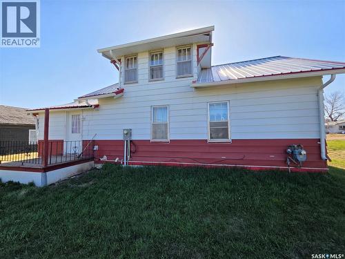 111 Warwick Street, Neville, SK - Outdoor With Deck Patio Veranda With Exterior