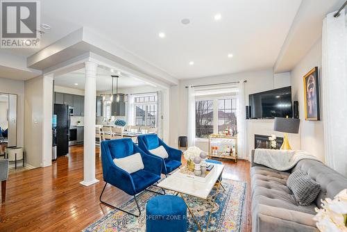 804 Ormond Drive, Oshawa, ON - Indoor Photo Showing Living Room With Fireplace
