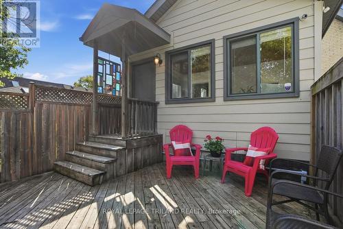 574 Princess Avenue, London East (East F), ON - Outdoor With Deck Patio Veranda With Exterior