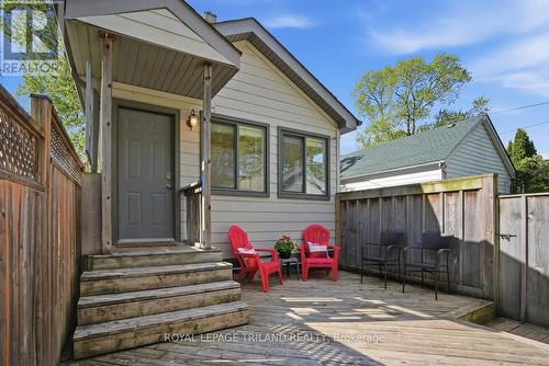 574 Princess Avenue, London East (East F), ON - Outdoor With Deck Patio Veranda With Exterior