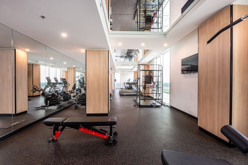 Exercise Room - 2109-60 Rue De L'Éclipse, Brossard, QC - Indoor Photo Showing Gym Room