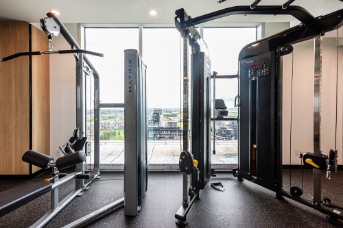 Exercise Room - 2109-60 Rue De L'Éclipse, Brossard, QC - Indoor Photo Showing Gym Room