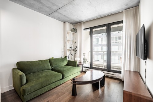 Salon - 605-700 Rue St-Paul O., Montréal (Ville-Marie), QC - Indoor Photo Showing Living Room